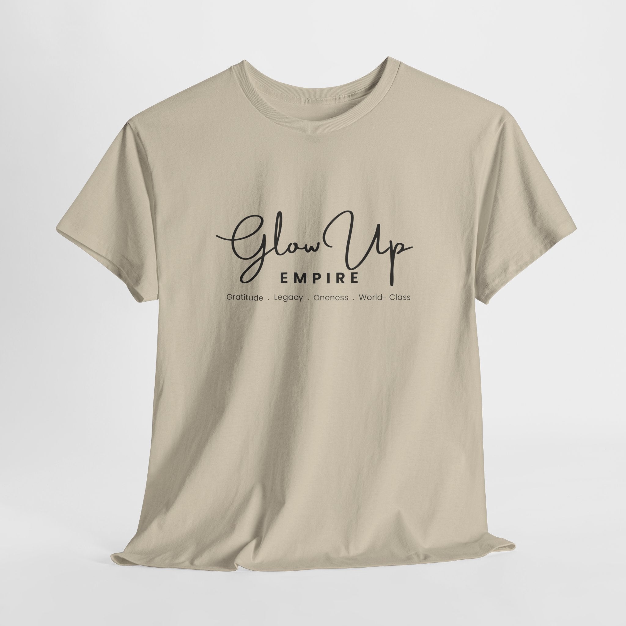 Glow Up Empire Graphic T‑Shirt