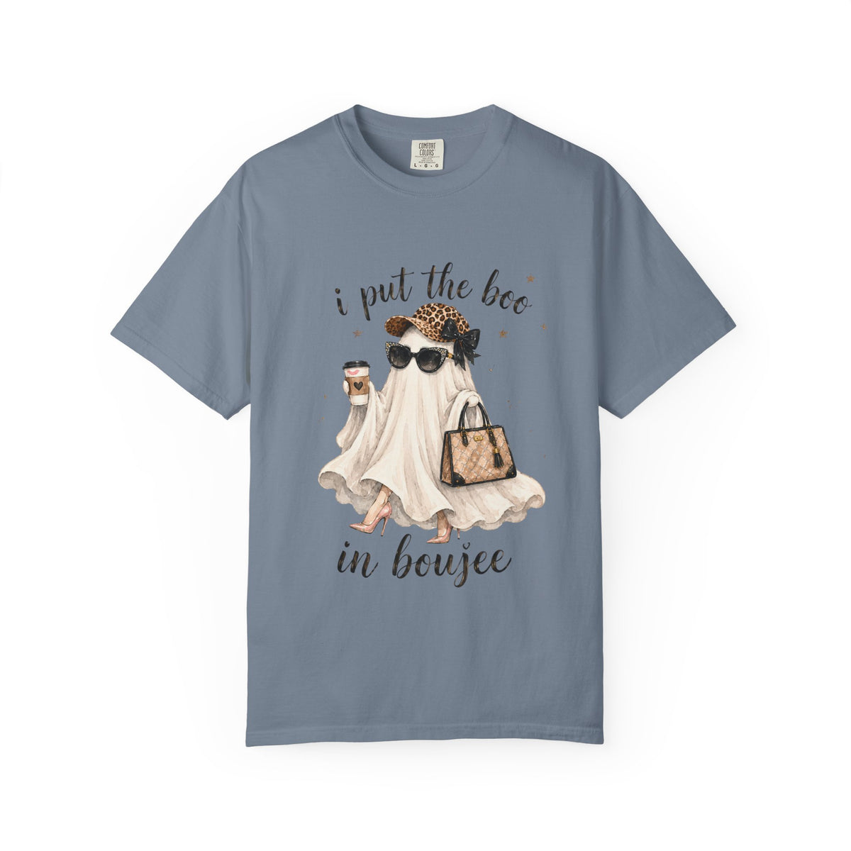 Halloween Ghost Shirt, Boujee Boo Tee, Cute Spooky Boutique Graphic