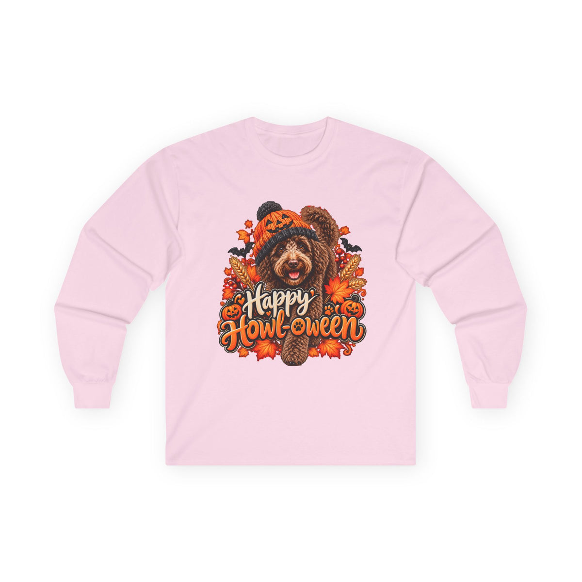 Halloween Dog Sweatshirt, Happy Howl-oween, Doodle Lover Vet Rescue Gift