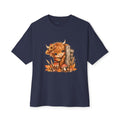 Fall Highland Cow Shirt | Cute Autumn Cow Graphic Tee | Western Farmhouse T-Shirt