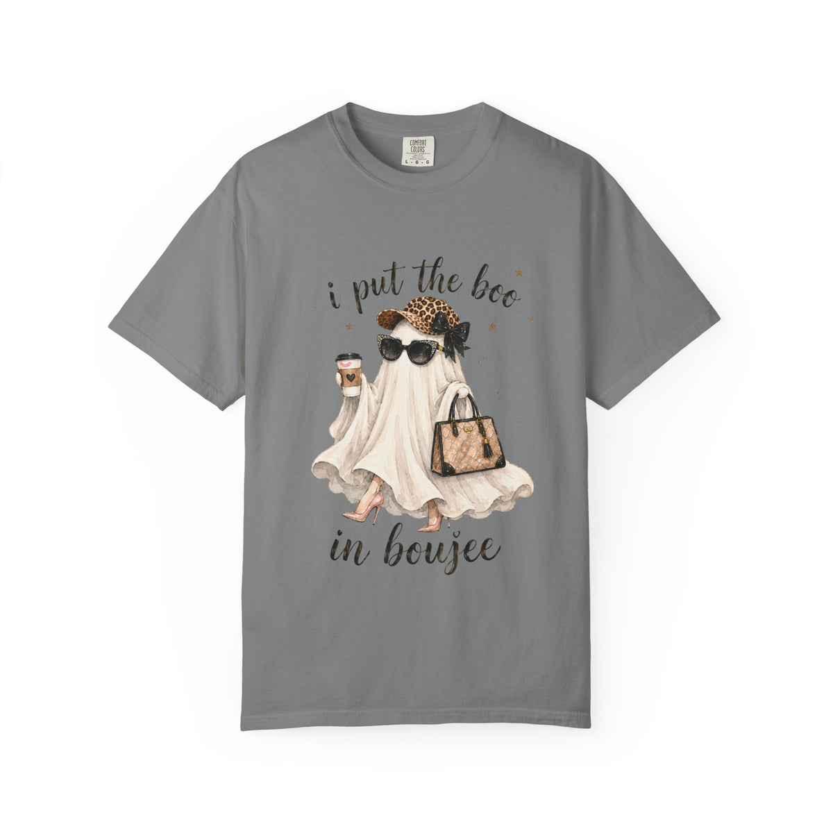 Halloween Ghost Shirt, Boujee Boo Tee, Cute Spooky Boutique Graphic