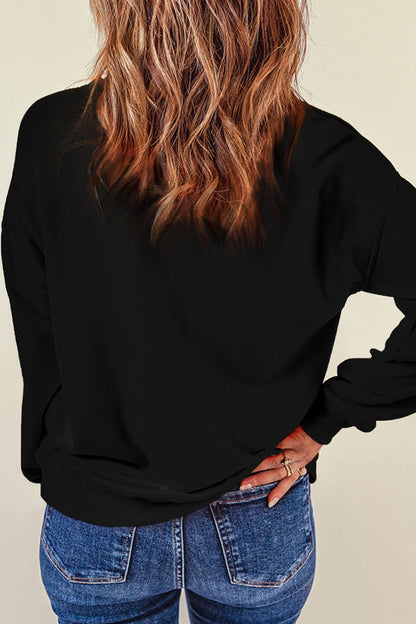 Rhinestone LOVE Long Sleeve Sweatshirt - Danielle and Jason Baker LLC - Danielle Baker's Boutique