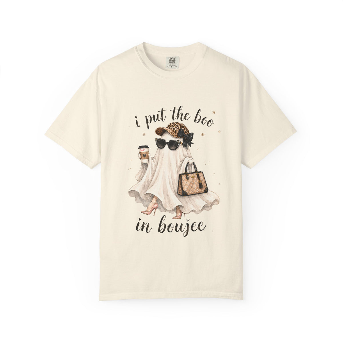 Halloween Ghost Shirt, Boujee Boo Tee, Cute Spooky Boutique Graphic