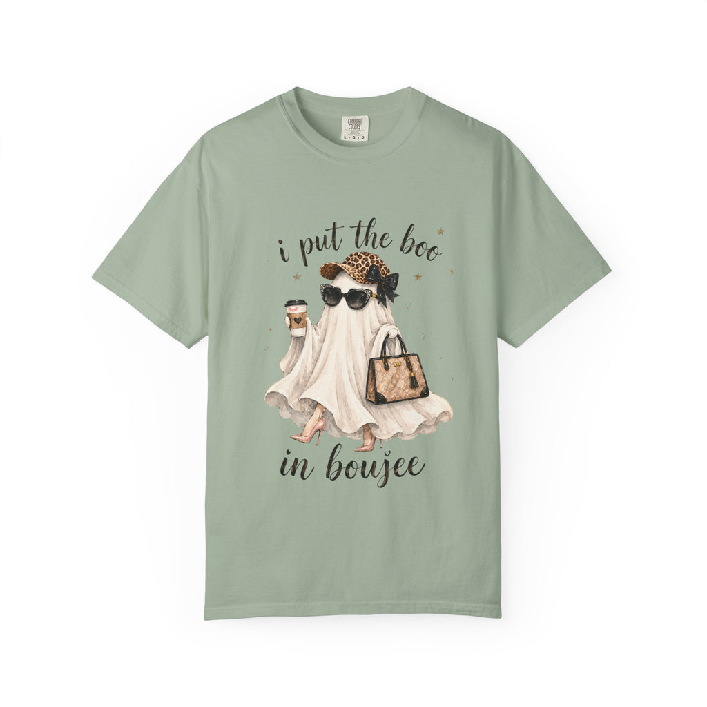 Halloween Ghost Shirt, Boujee Boo Tee, Cute Spooky Boutique Graphic