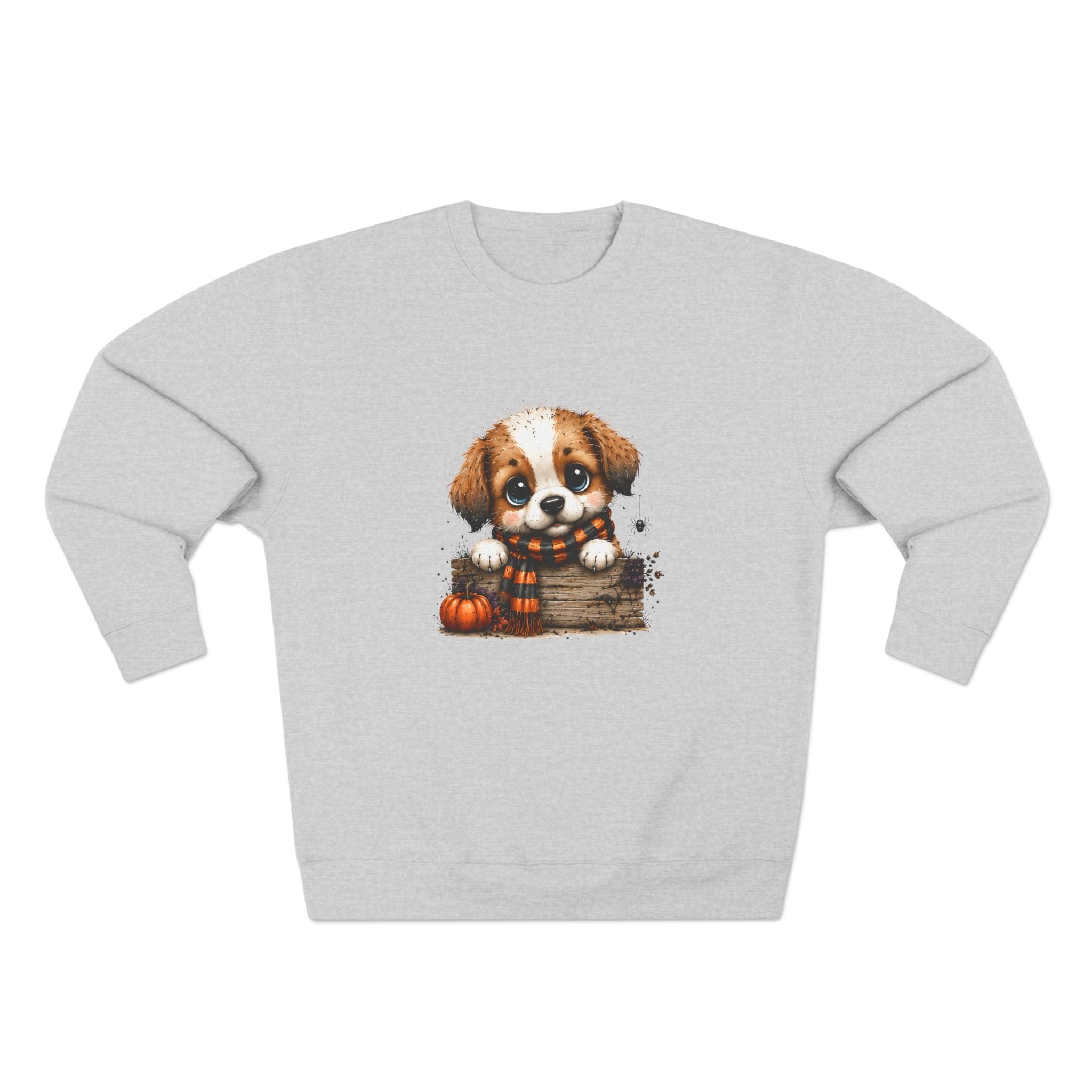 Pumpkin Patch Dog Lover Sweatshirt | Halloween Dog Crewneck