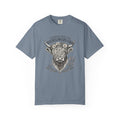 Consider How the Wildflowers Grow Highland Cow Shirt | Christian Farmhouse Graphic Tee