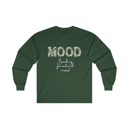 MOOD Breaking Generational Curses Shirt - Wealthy Vibes Long Sleeve T-Shirt - Danielle and Jason Baker LLC - Danielle Baker's Boutique