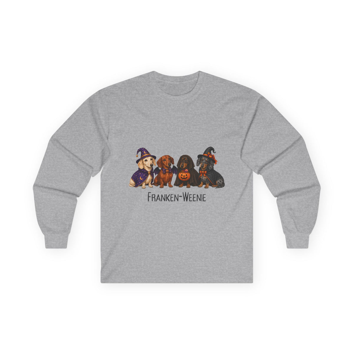 Dachshund Halloween Shirt, Franken-Weenie Tee, Funny Dog Lover Fall Graphic