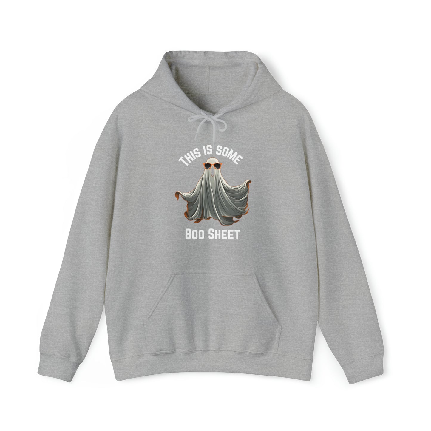 This Is Some Boo Sheet Funny Halloween Ghost Hooded Sweatshirt - Danielle and Jason Baker LLC - Danielle Baker's Boutique