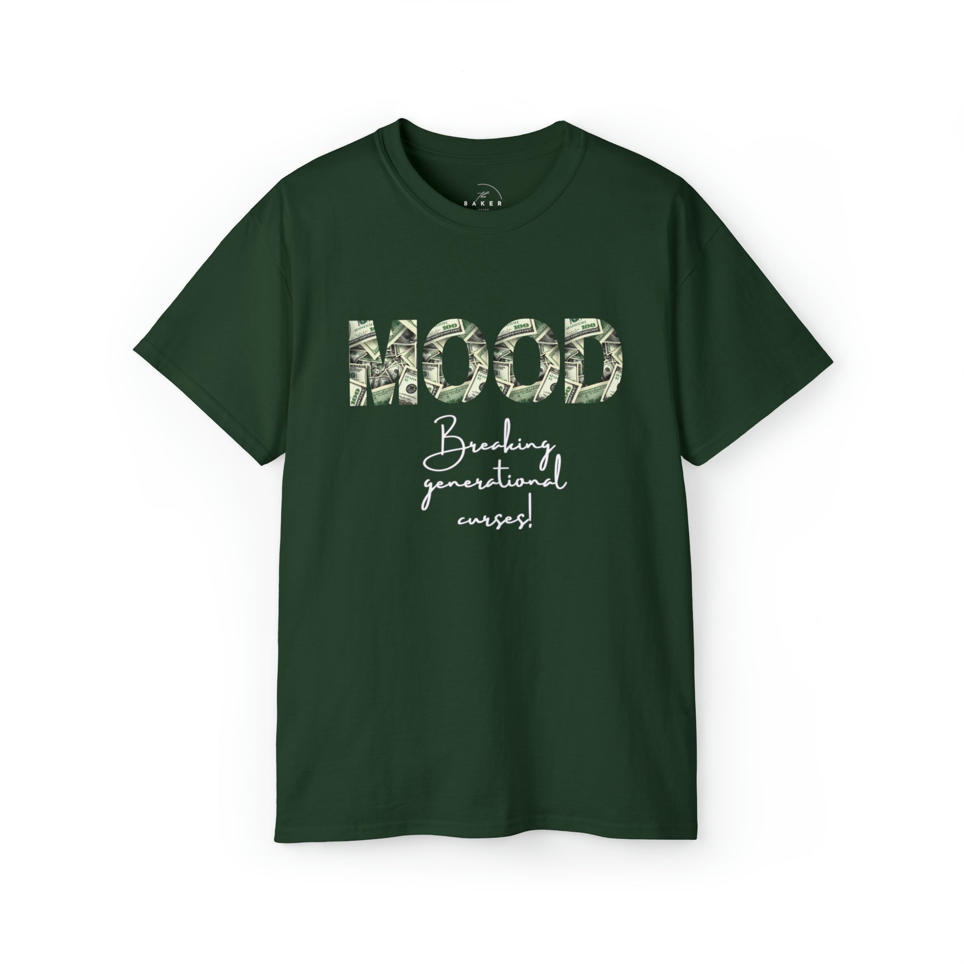 MOOD Breaking Generational Curses Shirt - Wealthy Vibes Short Sleeve T-Shirt - Danielle and Jason Baker LLC - Danielle Baker's Boutique