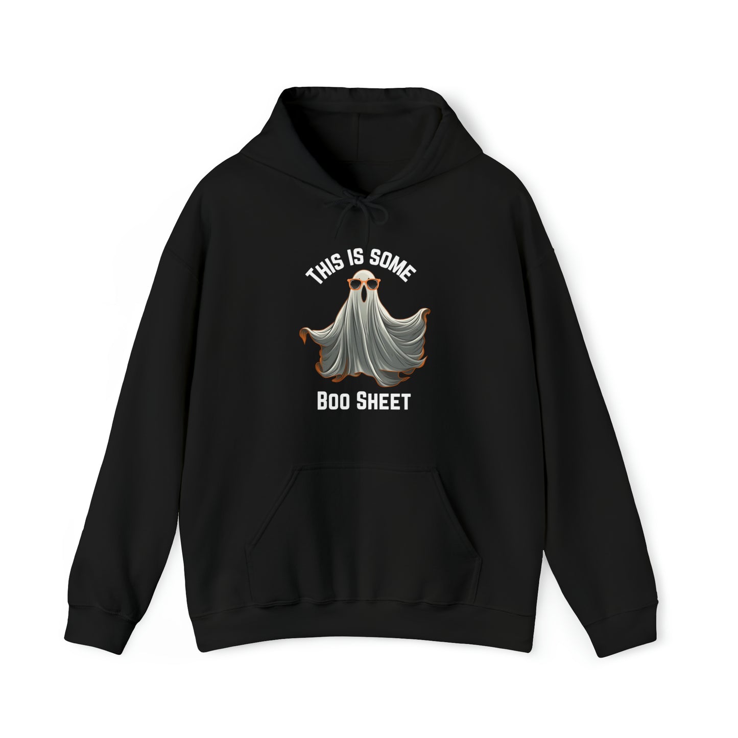 This Is Some Boo Sheet Funny Halloween Ghost Hooded Sweatshirt - Danielle and Jason Baker LLC - Danielle Baker's Boutique