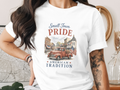 Small Town Pride Vintage Truck T-Shirt - 4th of July Vintage Tee