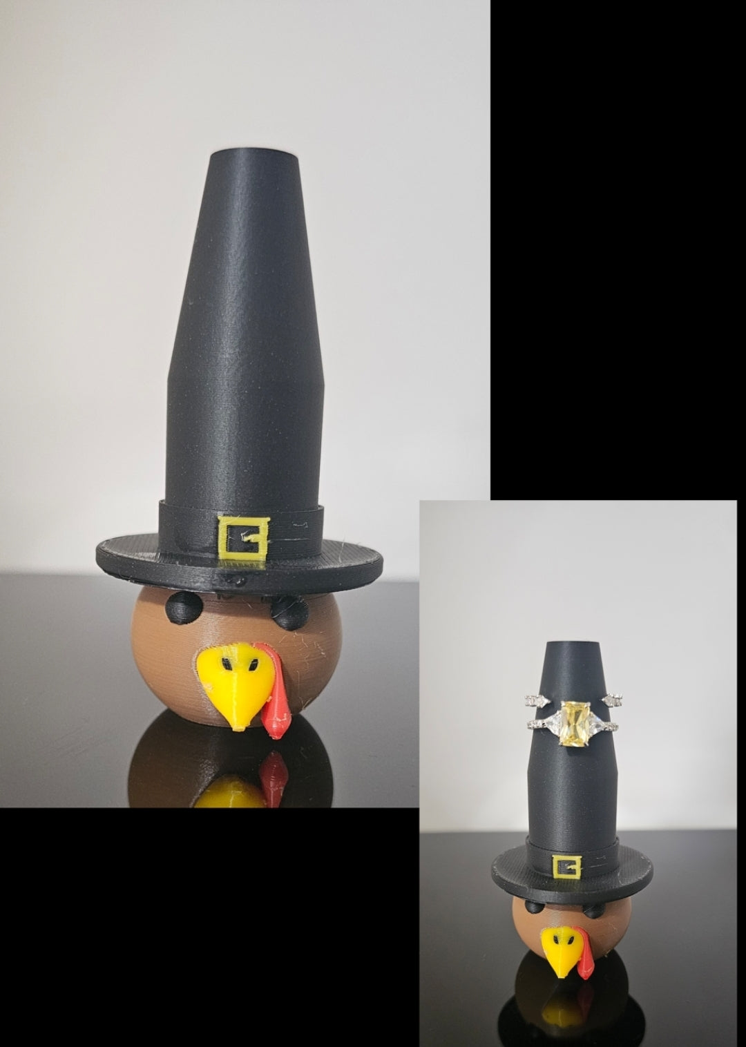 LIMITED EDITION RING CONES - Custom 3D Printed - Danielle and Jason Baker LLC - Danielle Baker's Boutique