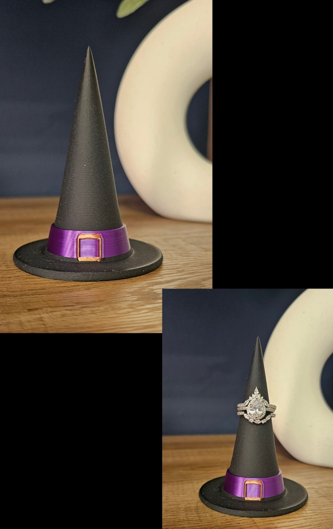 LIMITED EDITION RING CONES - Custom 3D Printed - Danielle and Jason Baker LLC - Danielle Baker's Boutique