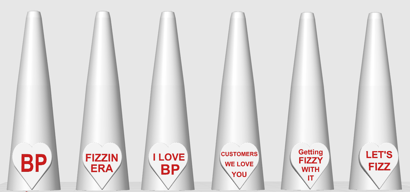 SPECIAL DESIGNS & HOLIDAY RING CONES - Custom 3D Printed