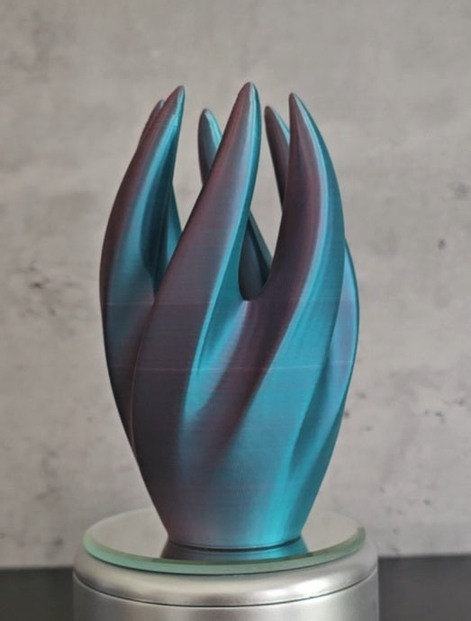 Twisted Style Ring Holder - Minimalist Vriden Ring Display Stand - Danielle and Jason Baker LLC - Danielle Baker's Boutique