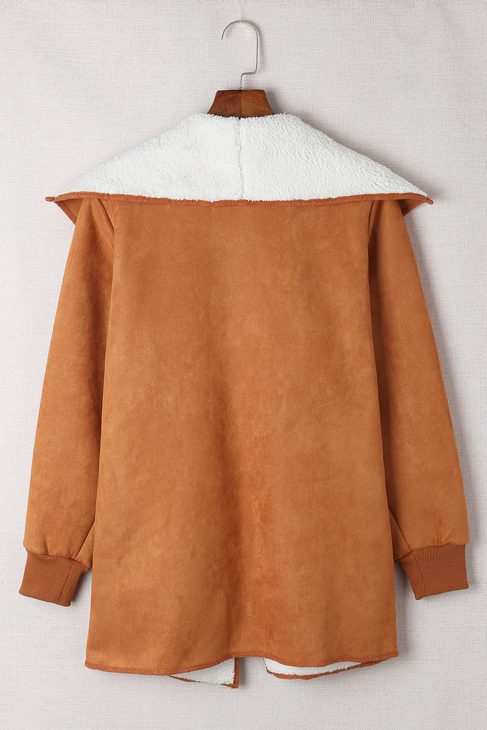 Open Front Long Sleeve Sherpa Jacket - Danielle and Jason Baker LLC - Danielle Baker's Boutique