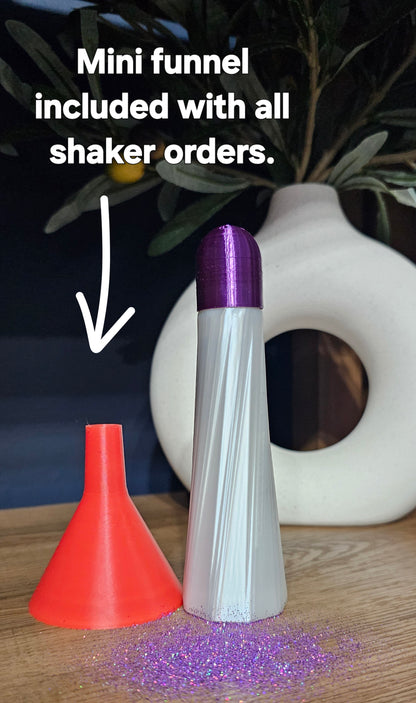 Salt Shaker-Themed Glitter Dispenser - Danielle and Jason Baker LLC - Danielle Baker's Boutique