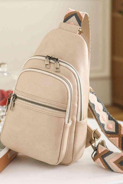 Adored It's Your Time PU Leather Sling Bag - Danielle and Jason Baker LLC - Danielle Baker's Boutique