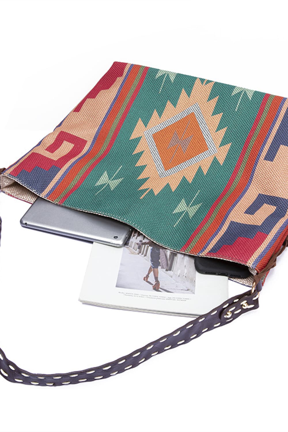 Geometric Canvas Tote Bag - Danielle and Jason Baker LLC - Danielle Baker's Boutique