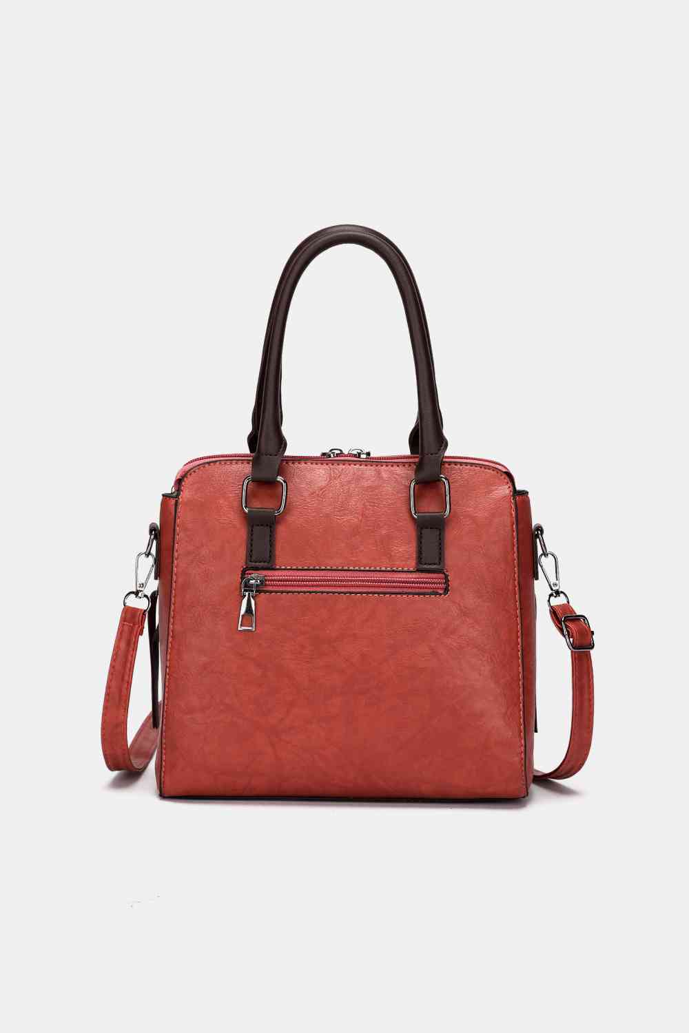 4-Piece Faux Leather Handbag Set