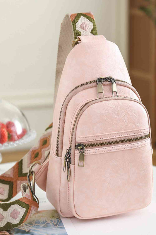 Adored It's Your Time PU Leather Sling Bag - Danielle and Jason Baker LLC - Danielle Baker's Boutique