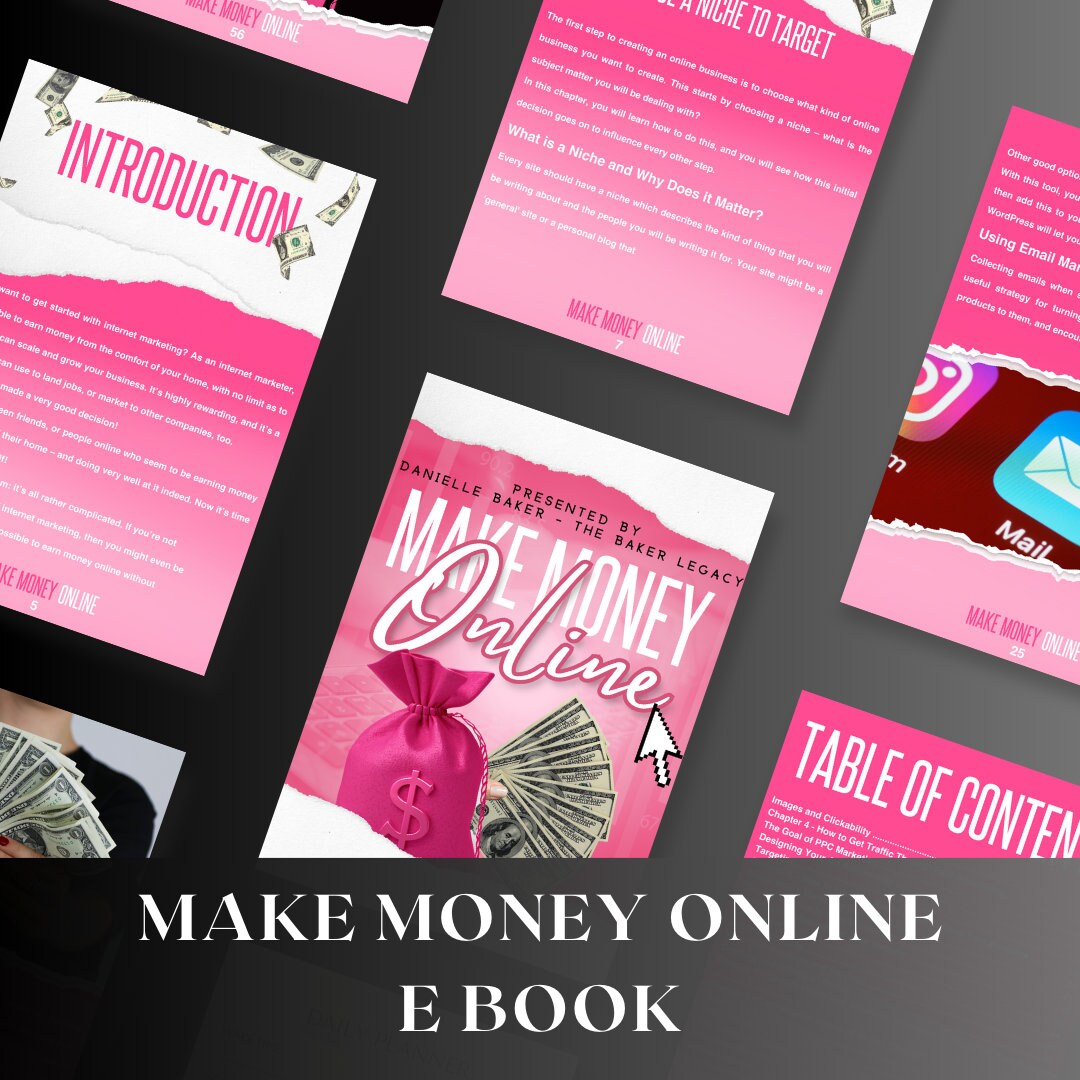 Make Money Online E Book, Making Money, How to Start a Business
