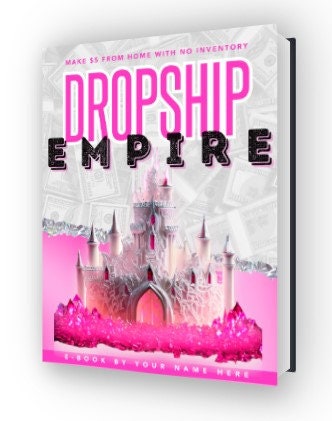 PLR Drop shipping E Book, E Book with Resale Rights, Content Done for You, DropShipping Ebook, E-Book Canva Template, Private Licensing