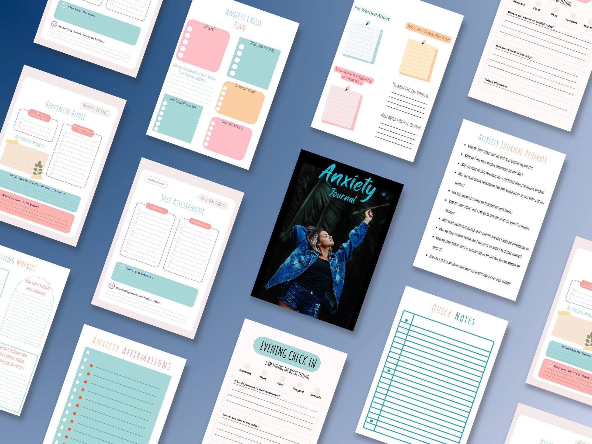 3 Bundle Let's Get It Together PLR Editable Planner, Goodnotes, iPad Planner